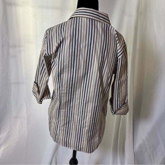 Orvis Women’s Striped Button-Up Shirt - Picture 3 of 10